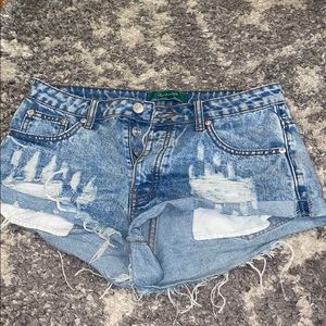 jean shorts